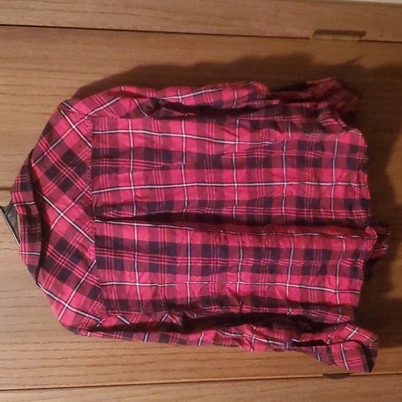 Size L Red/Black flannel (Fits like S/M) - Picture 3 of 3
